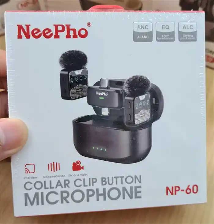 Neepho np-60 wireless microphone for type-c & iPhone